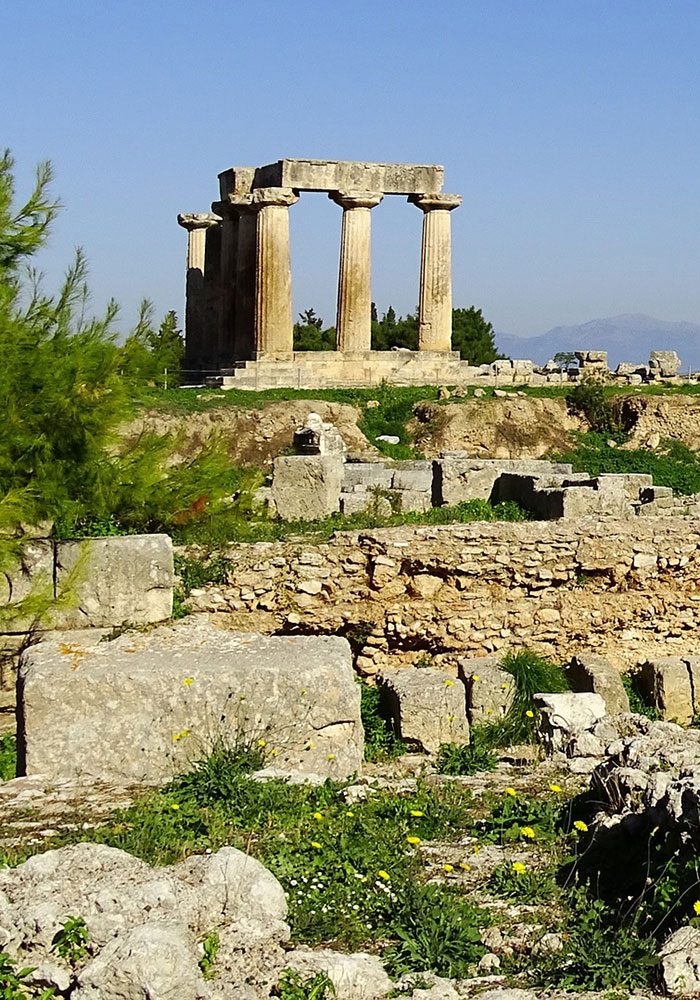 Following the steps of Saint Paul, Ancient Corinth