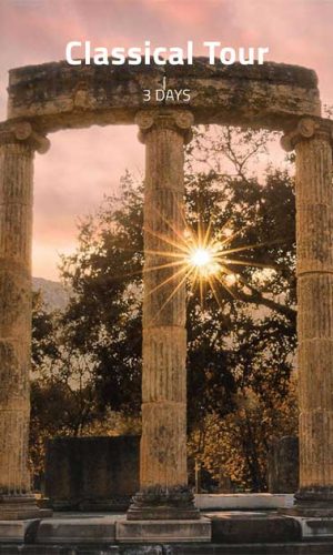 Organized Tours Greece, Classical tour, Epidavros | Mycenae, Olympia, Delphi