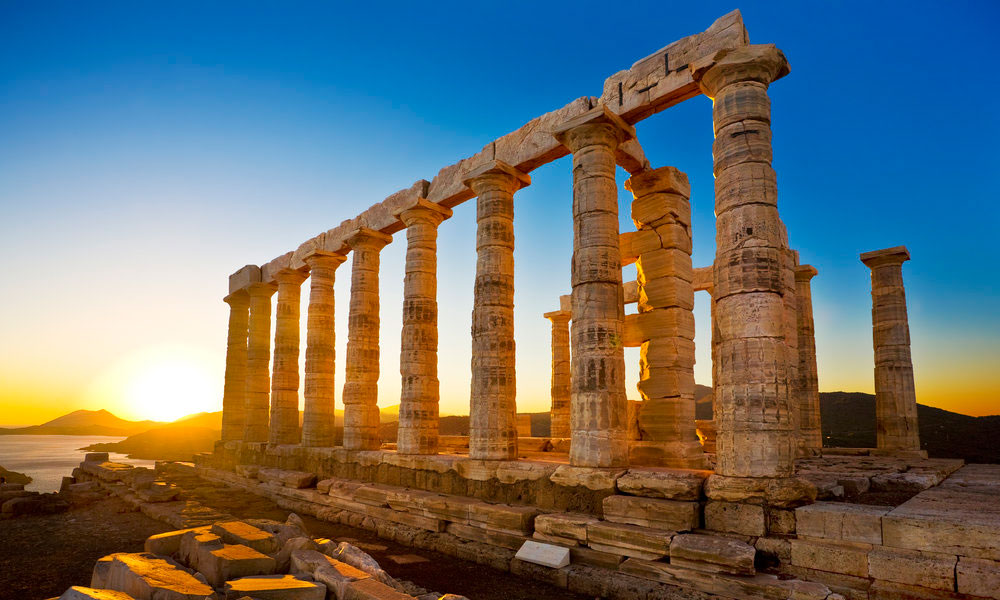 Cape Sounion, Poseidon temple