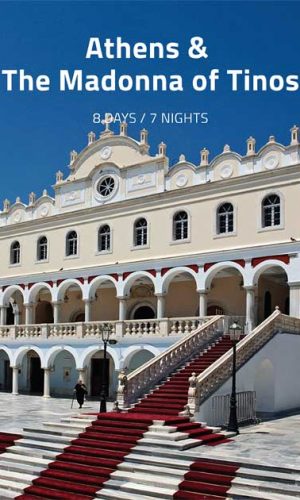 Organized Tours Greece, Athens, Argolis, Delphi, Tinos island