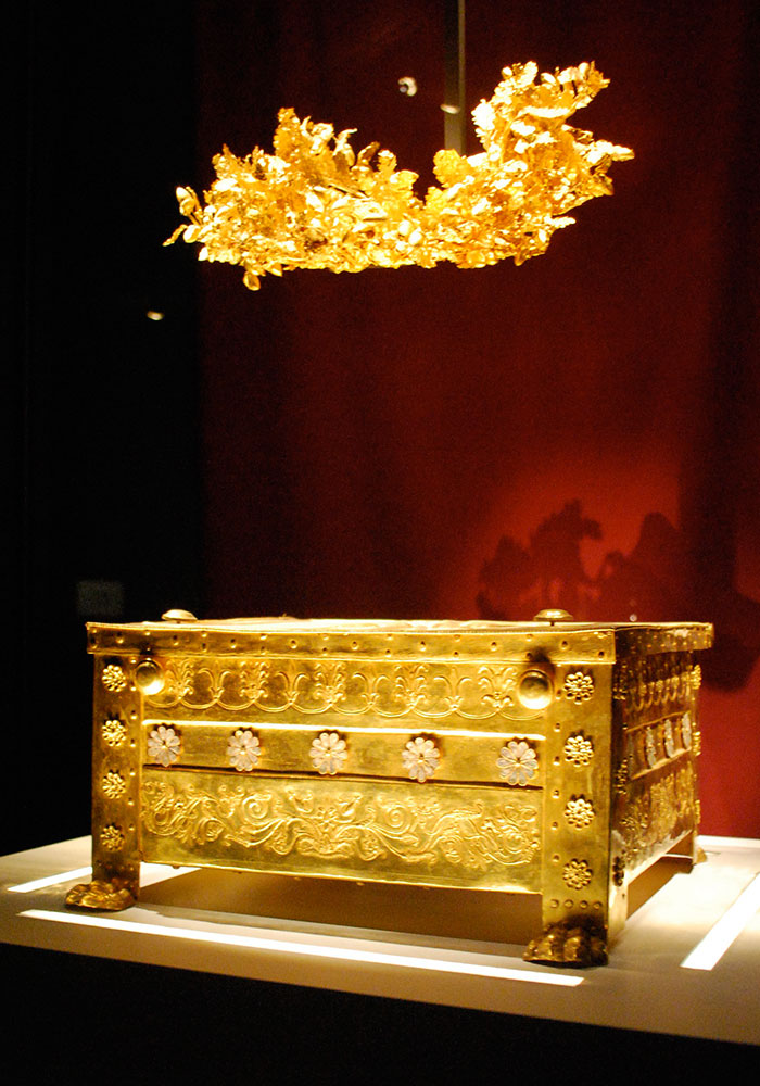 Vergina Greece, Philip II larnax